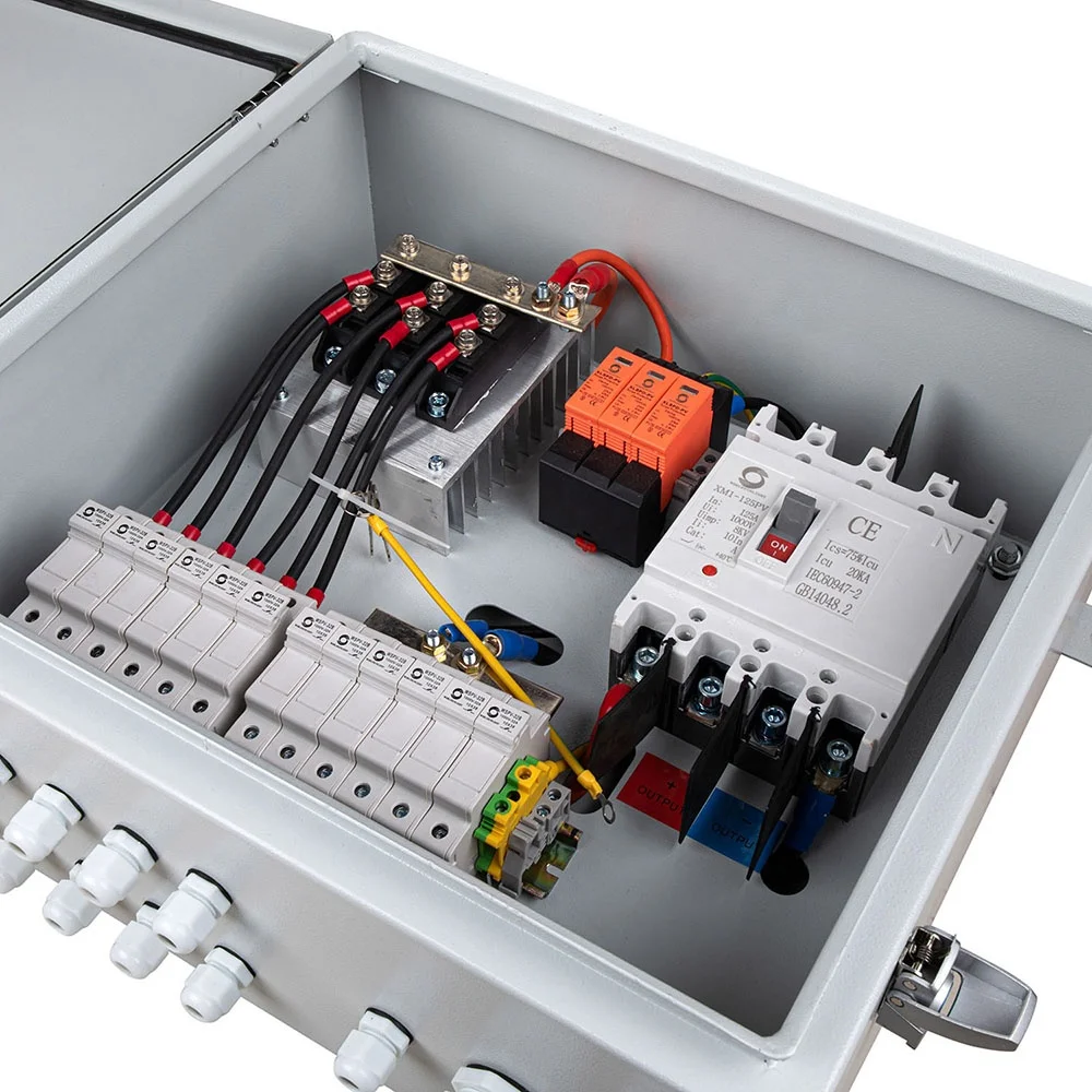 Solar Combiner Box - Caixa combinadora solar fotovoltaica 1000V 16A