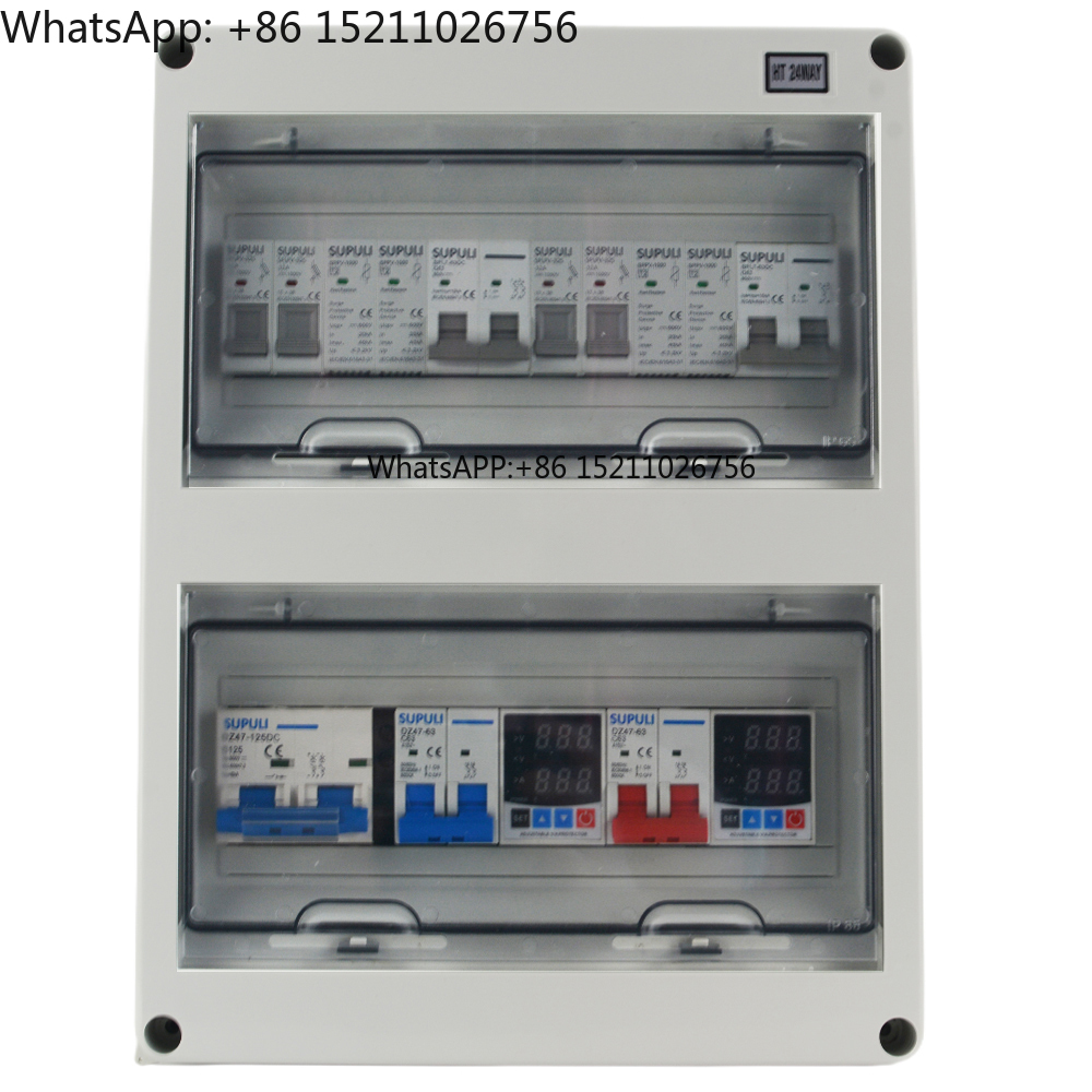 Solar Combiner Box - Caixa combinadora ac + dc, 2
