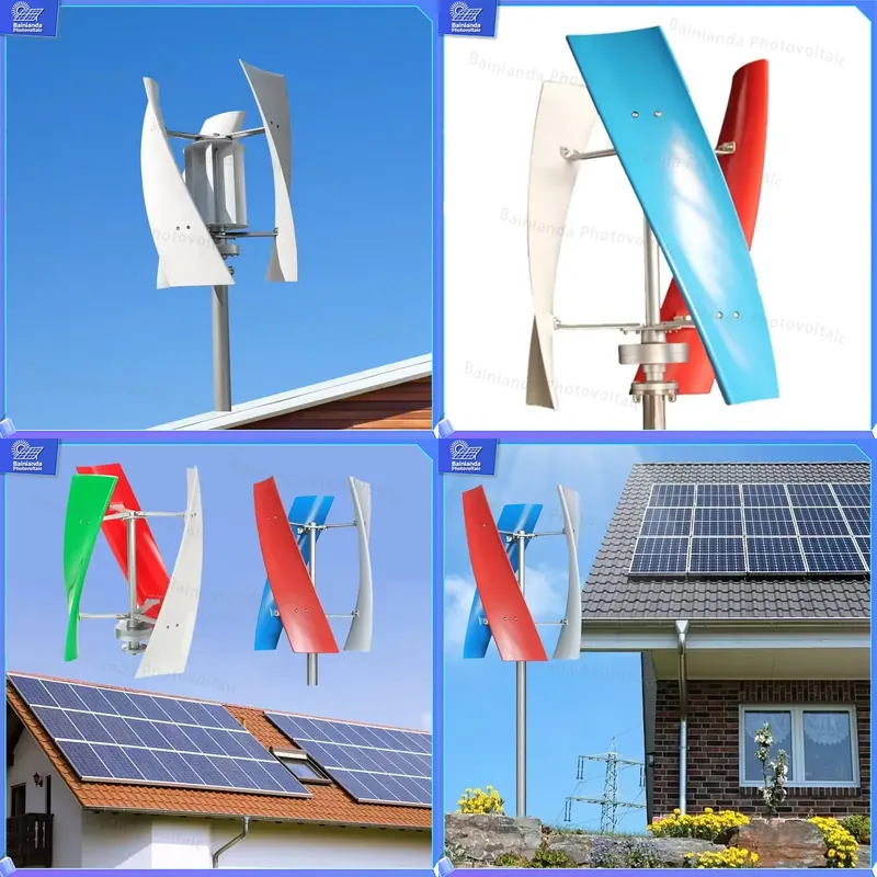 Wind Solar Hybrid Kit - Gerador Híbrido de Energia Solar e