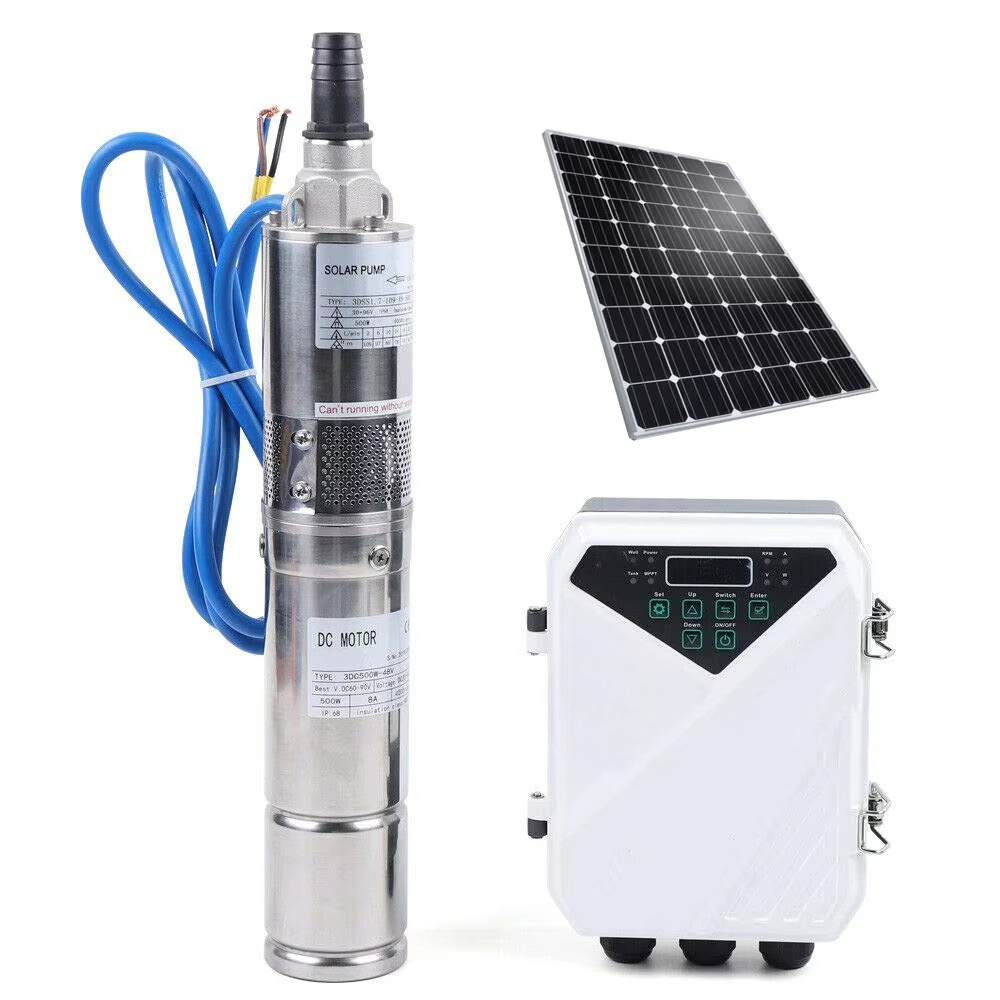 Solar Water Pump - Bomba Submersível Solar de Alta Pressão