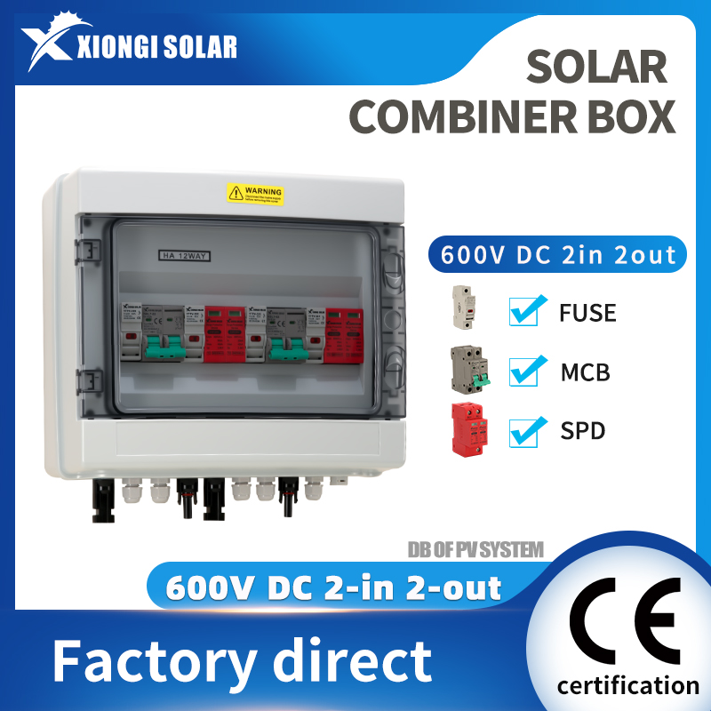 Solar Combiner Box - XIONGISOLAR Caixa combinadora fotovoltaica de alta