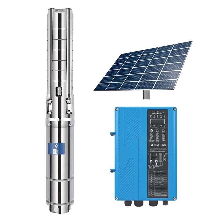Solar Water Pump - Bomba de Água Solar Submersível AC/DC