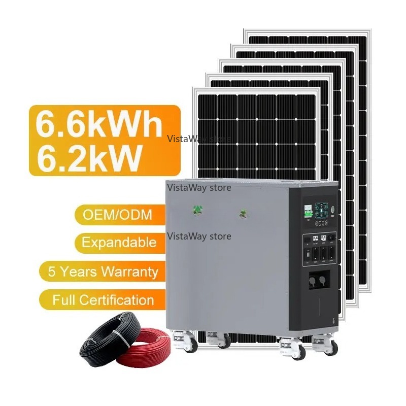 Renewable Energy Bess - Asgoft 6kWh sistema contêiner solar móvel