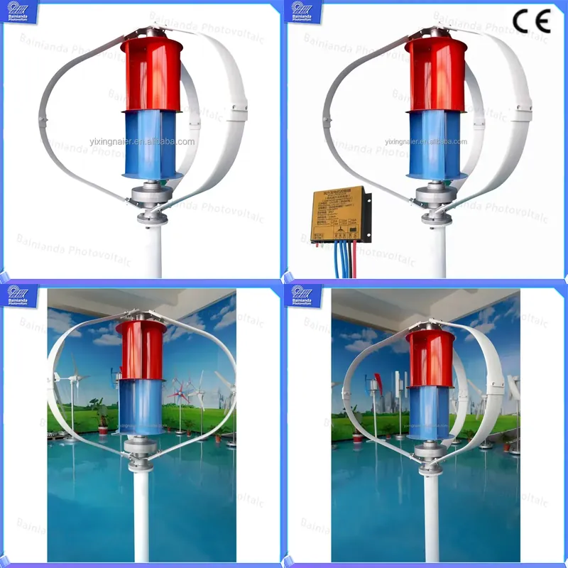 Wind Solar Hybrid Kit - Kit de Gerador de Turbina Eólica