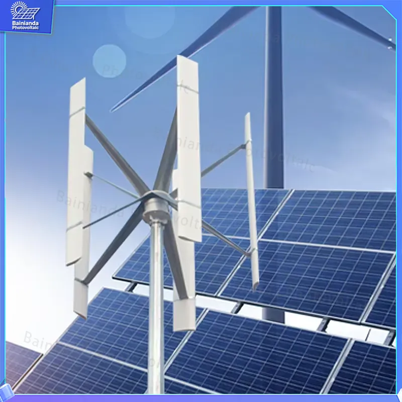 Wind Solar Hybrid Kit - Gerador Híbrido Eólico Solar de 6KW