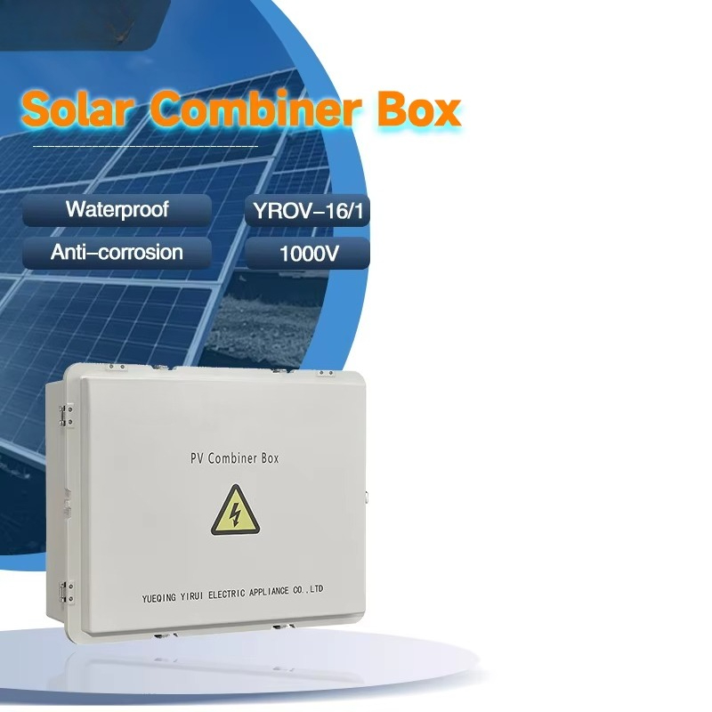 Solar Combiner Box - Caixa Combinadora de Ferro à Prova