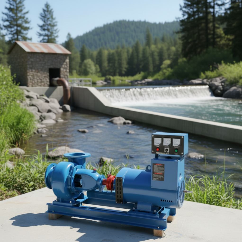 Renewable Energy Hydro - Gerador Hidrelétrico Pequeno de 30-100KW, Turbina