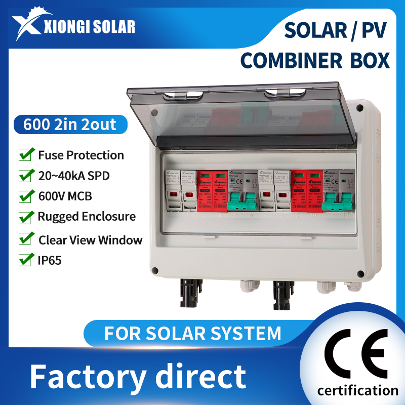 Solar Combiner Box - Caixa Combinadora de Cobre Puro para