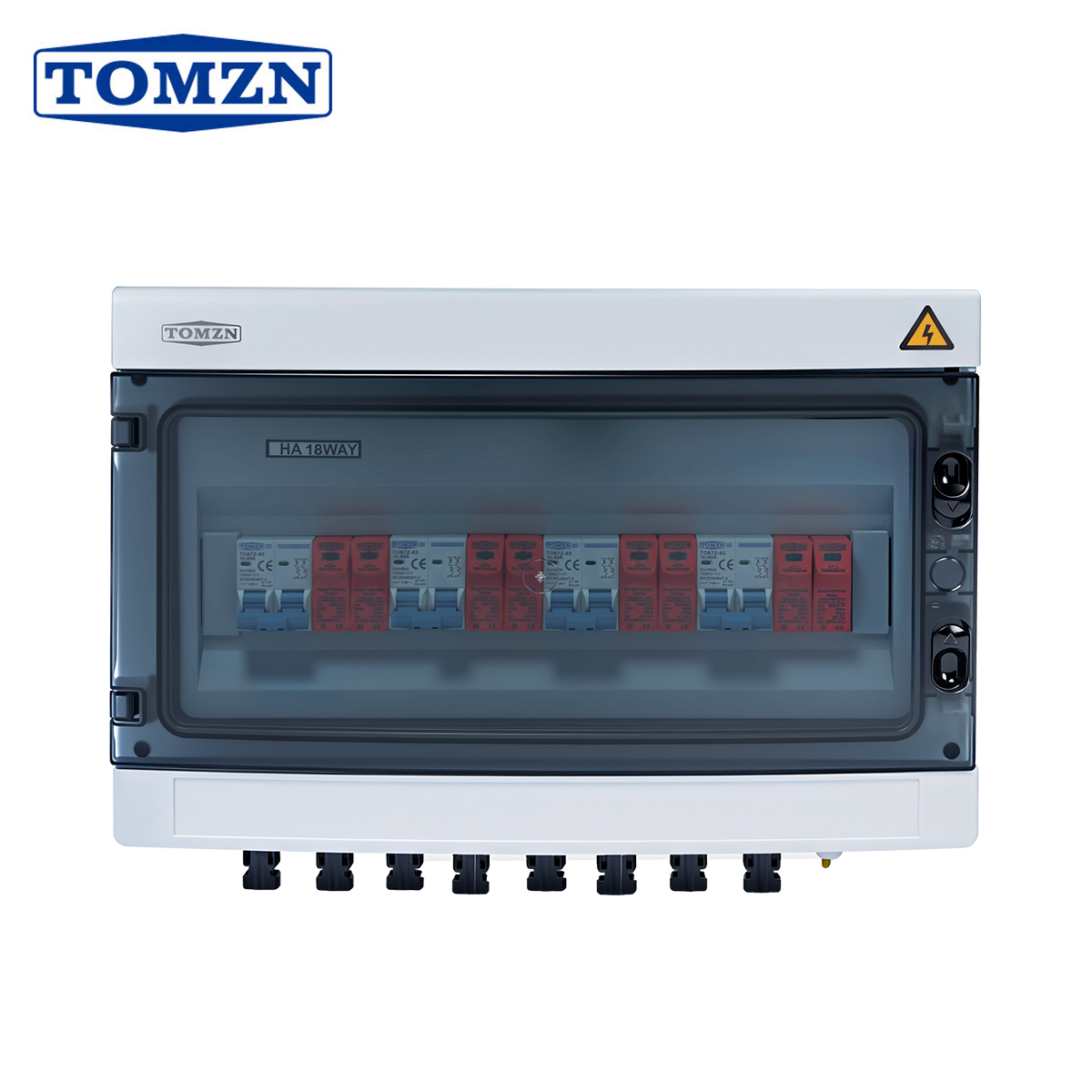 Solar Combiner Box - Caixa Combinadora Solar Fotovoltaica TOMZN com