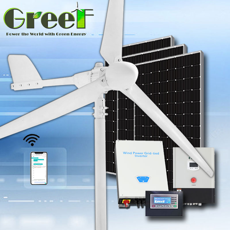 Kit de Gerador de Turbina Eóli - Wind Solar Hybrid Kit avaliação e preço