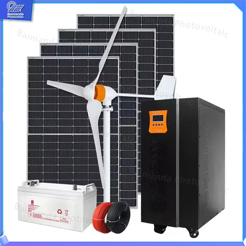 Sistema Gerador Híbrido Eólico - Wind Solar Hybrid Kit avaliação e preço