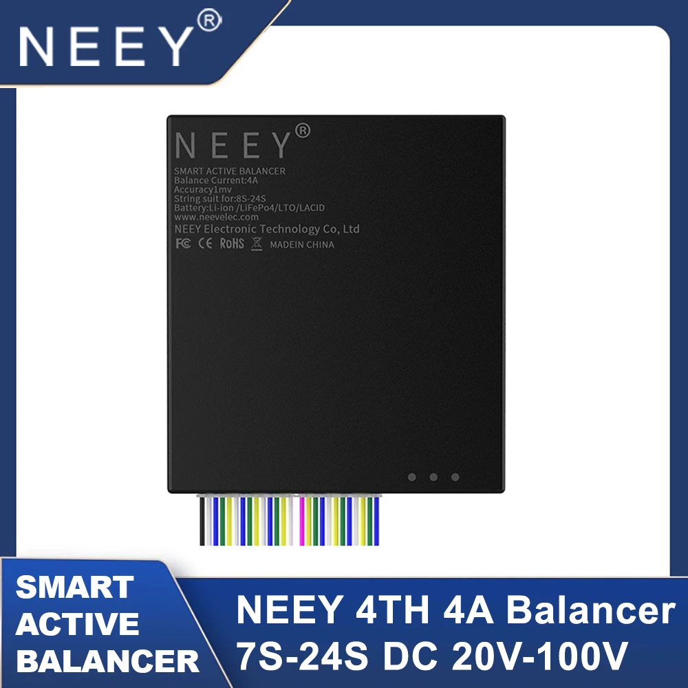 Neey 24s 4a balanceador ativo  - Battery Equalizer Balancer avaliação e preço