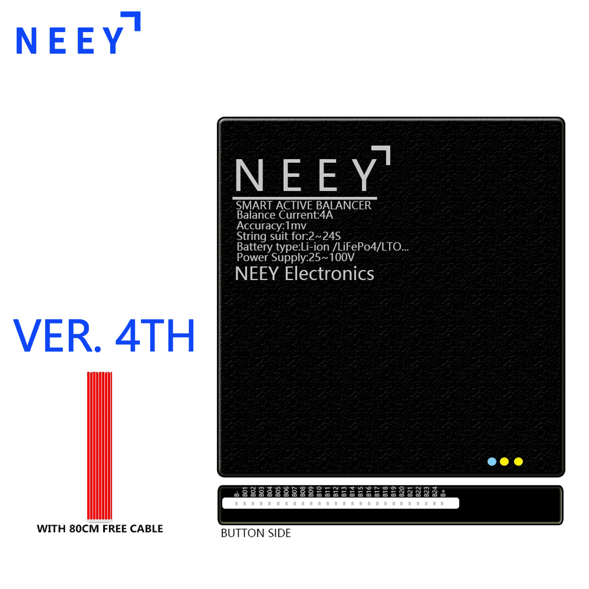 NEEY 4A Balanceador Ativo Inte - Battery Equalizer Balancer avaliação e preço
