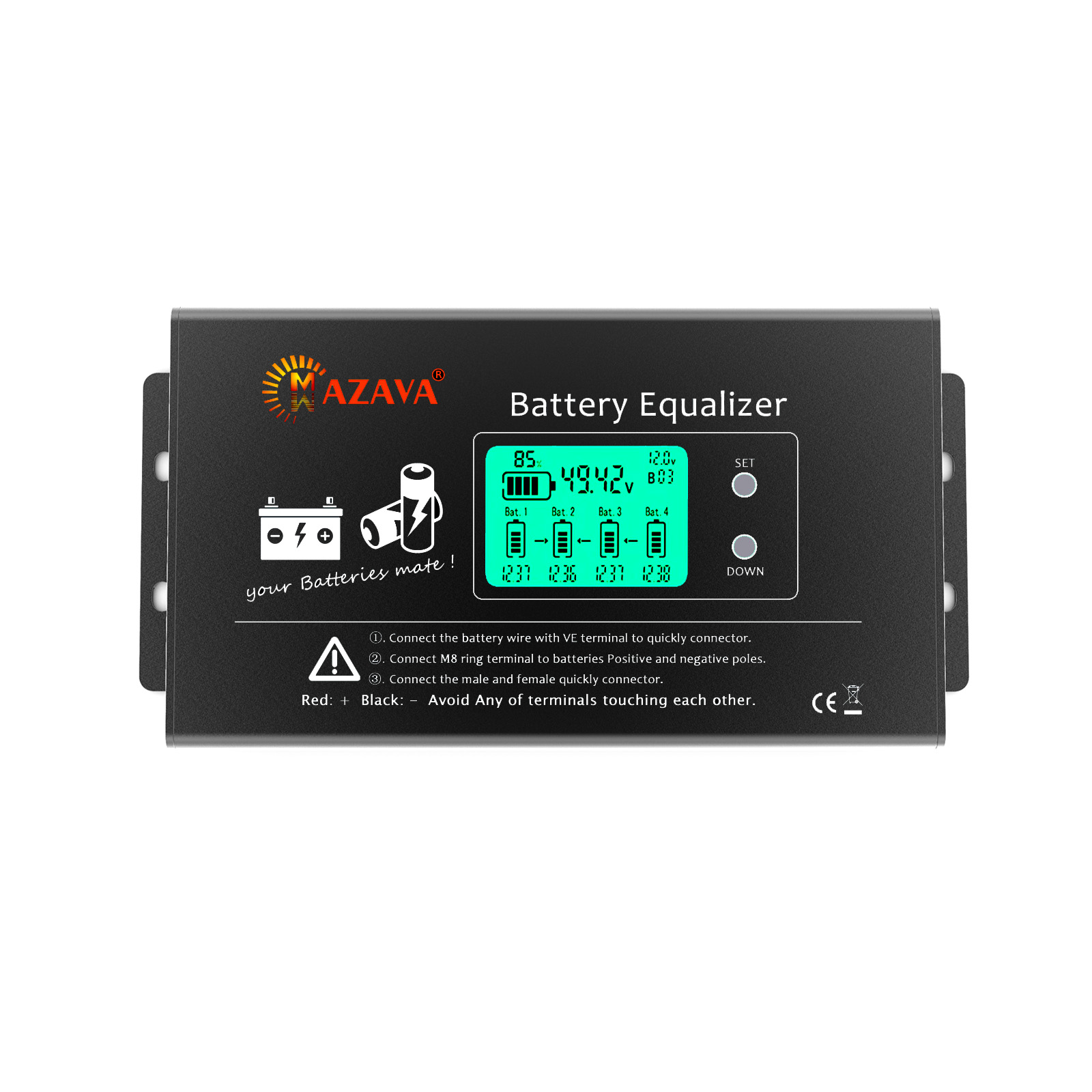 Mazava PLC-10 hx02 balanceador - Battery Equalizer Balancer avaliação e preço