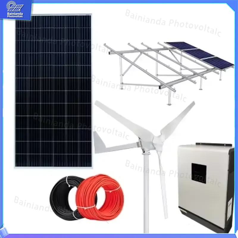 Kit de Sistema Híbrido de Ener - Wind Solar Hybrid Kit avaliação e preço