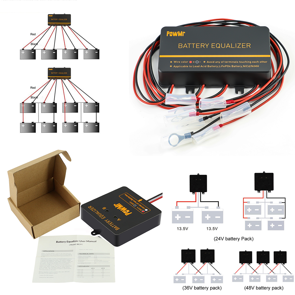 Equalizador de Bateria PowMr U - Battery Equalizer Balancer avaliação e preço