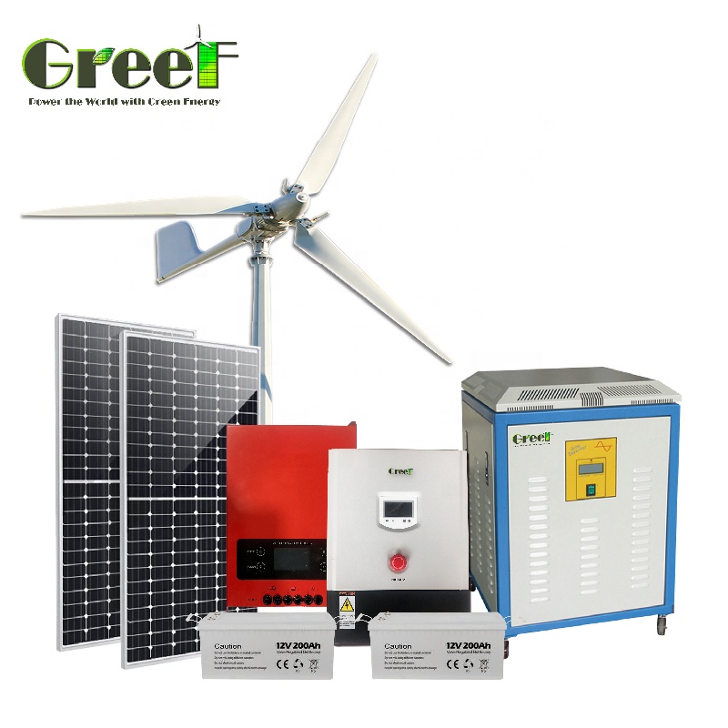 Kit Completo de Painéis Solare - Wind Solar Hybrid Kit avaliação e preço