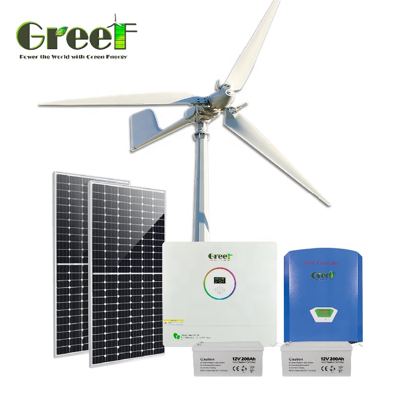 Kit Completo de Painéis Solare - Wind Solar Hybrid Kit avaliação e preço
