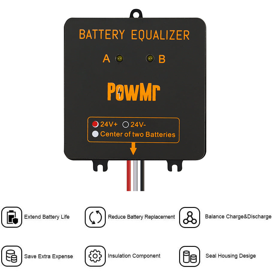 PowMr BE24 Equalizador de Bate - Battery Equalizer Balancer avaliação e preço