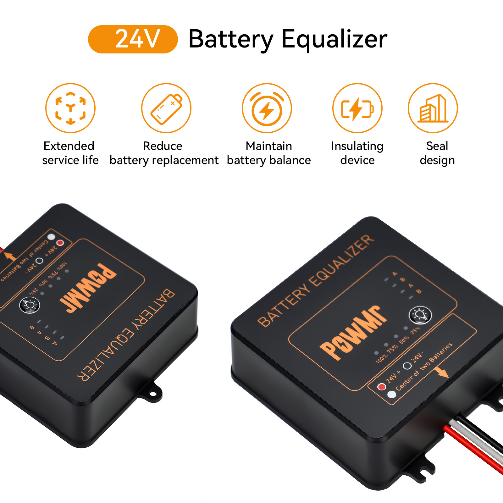 PowMr BE24 Equalizador de Bate - Battery Equalizer Balancer avaliação e preço