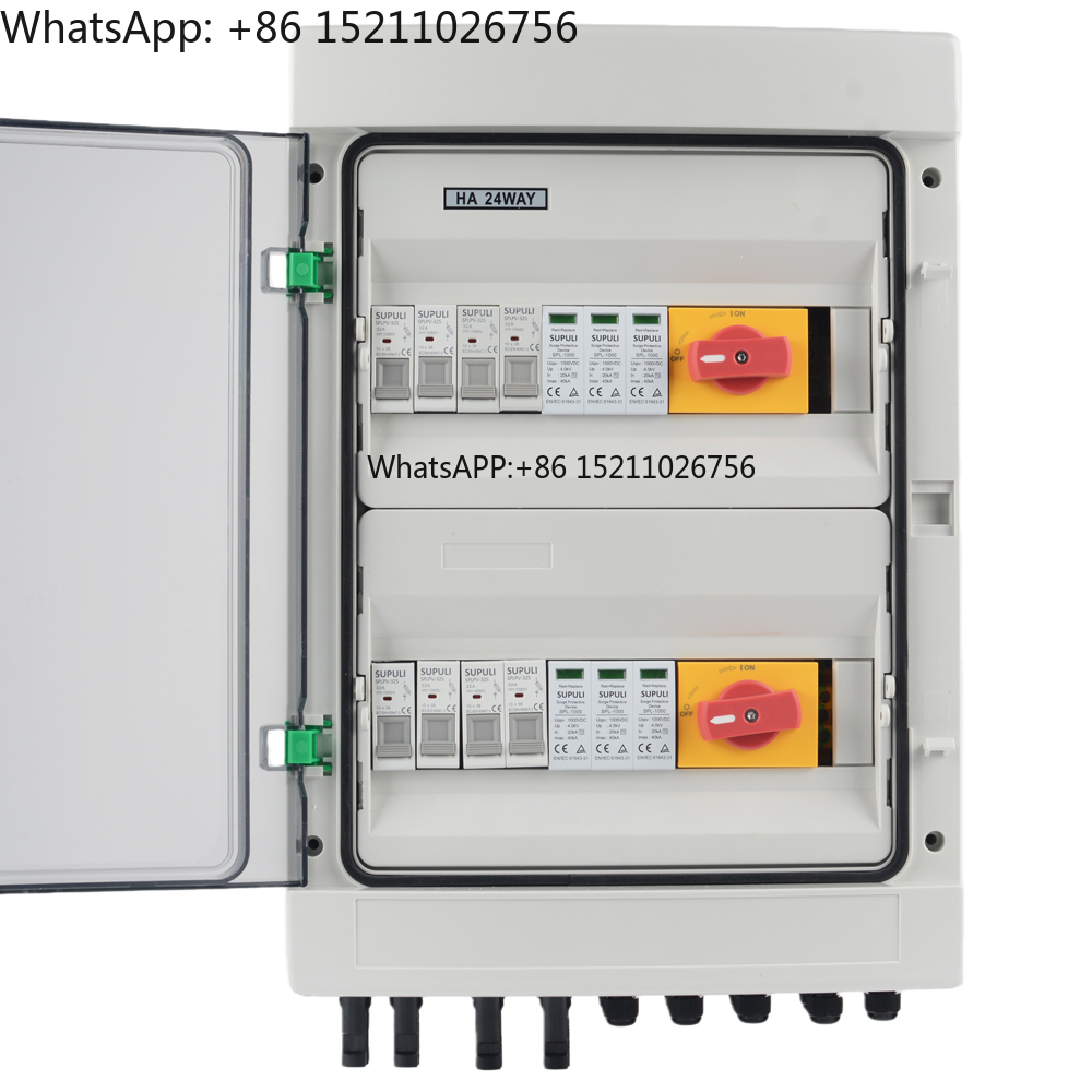 IP65 4 em 2 saídas 4 cordas 25 - Solar Combiner Box avaliação e preço