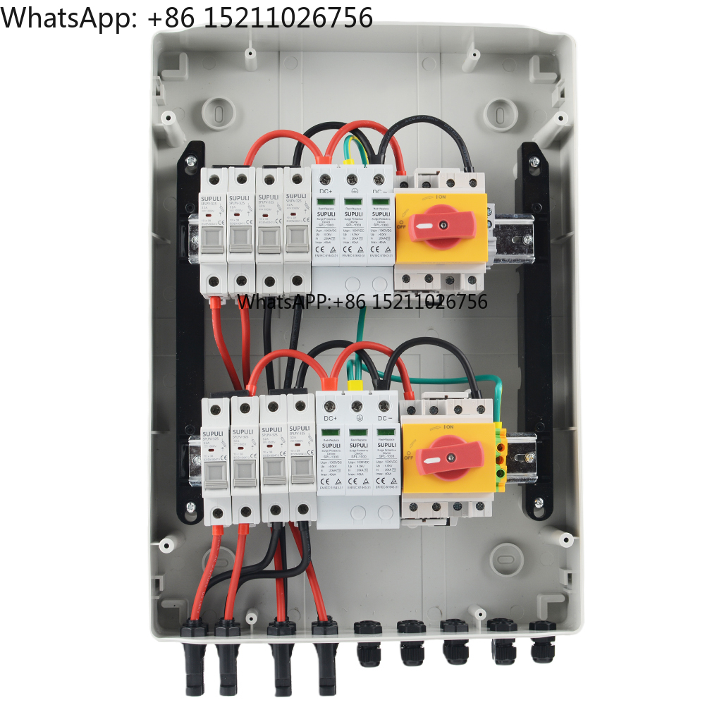 IP65 4 em 2 saídas 4 cordas 25 - Solar Combiner Box avaliação e preço