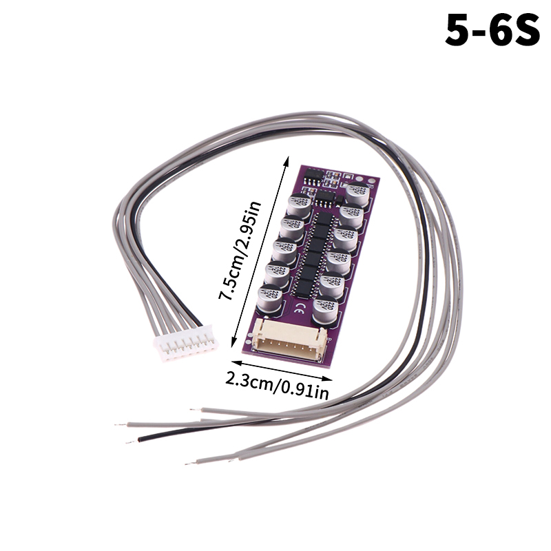 (YY) 1Pc 1.2A BMS 3S 4S 5S 6S  - Battery Equalizer Balancer avaliação e preço