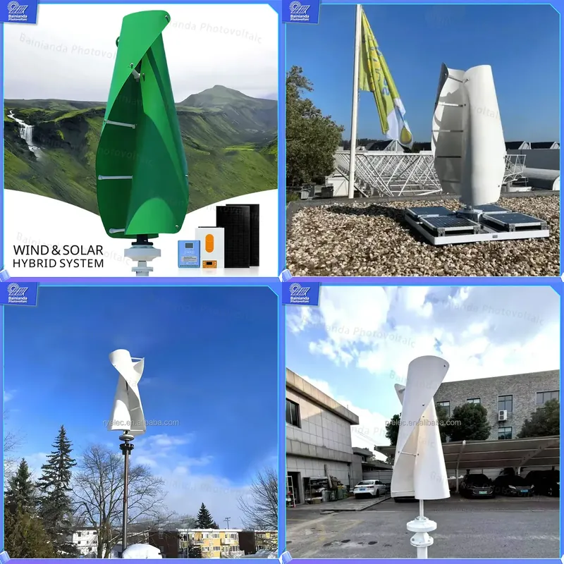 Sistema Híbrido de Turbina Eól - Wind Solar Hybrid Kit avaliação e preço