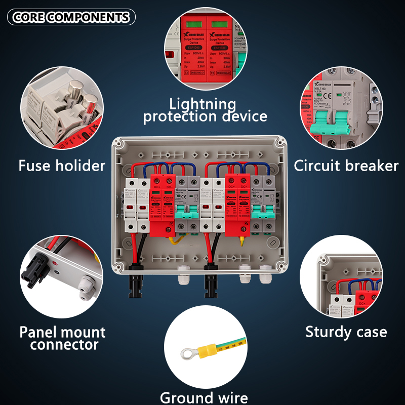 Caixa Combinadora de Cobre Pur - Solar Combiner Box avaliação e preço